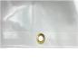 Preview: PVC-Abdeckplane ca. 650 g/m², schwer entflammbar B1, Farbe: Weiß, 6 x 8 m