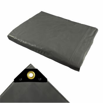 PVC-Abdeckplane ca. 650 g/m², Farben grün, weiß, blau, grau verschiedene Größen