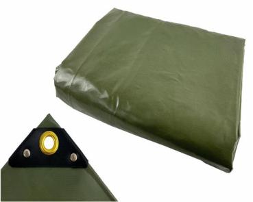 PVC-Abdeckplane ca. 650 g/m², Farben grün, weiß, blau, grau verschiedene Größen