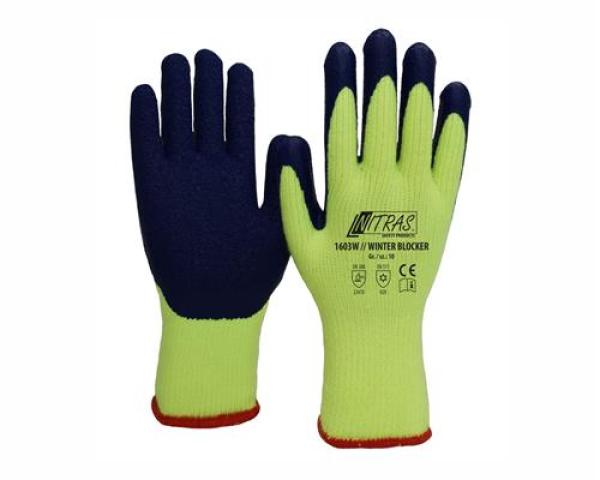 Schutzhandschuhe Nitras WINTERBLOCKER 1603W, (12 Stück)