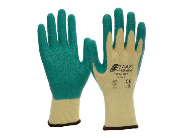 Schutzhandschuhe Nitras GRIP 1603, (12 Stück)