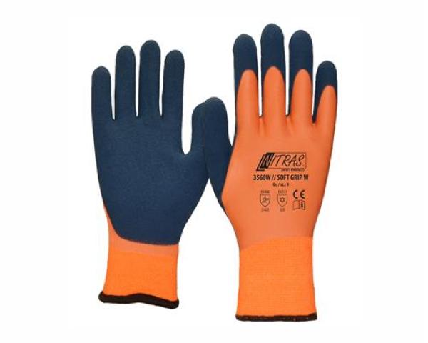 Schutzhandschuhe Nitras SOFT GRIP W 3560W, (12 Stück)