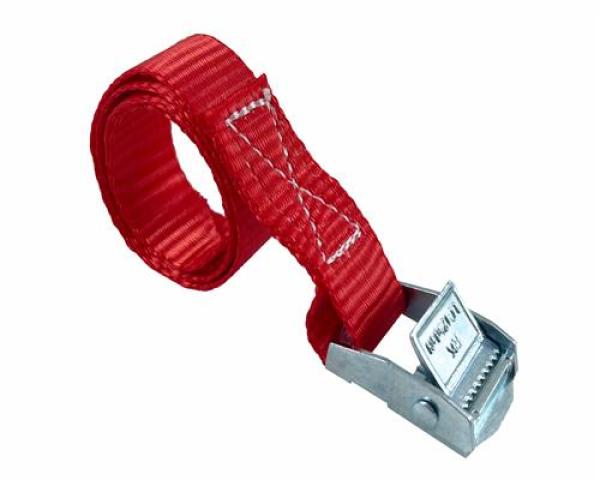 10 x Gurtschnellverschluss 55 cm, Farbe: rot