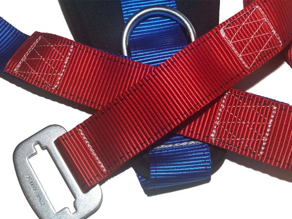 Portwest 2-Punkt-Komfort-Auffanggurt FR14, Größe: Einheitsgröße, Farbe: Rot