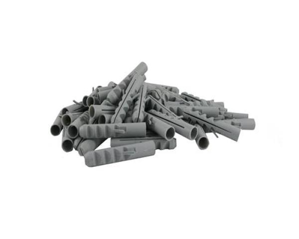 14 x 70 mm, Gerüstbaudübel Nylon, grau - 100 Stück