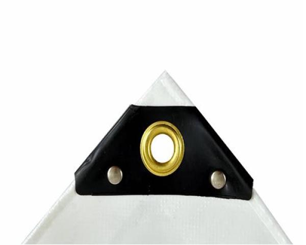 PVC-Abdeckplane ca. 650 g/m², Farben grün, weiß, blau, grau verschiedene Größen