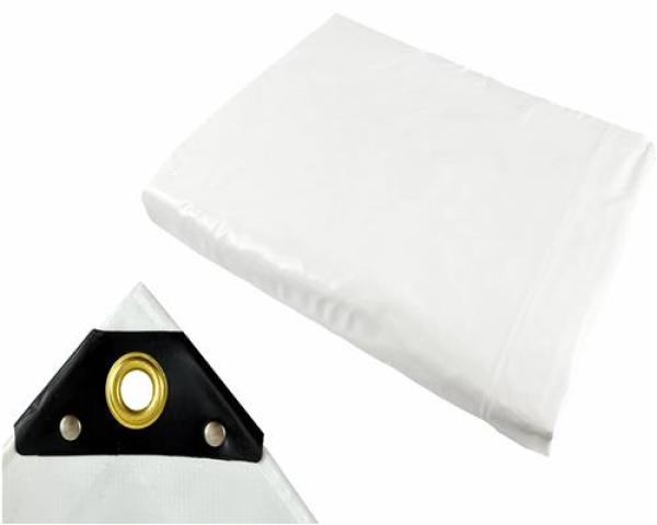 PVC-Abdeckplane ca. 650 g/m², Farben grün, weiß, blau, grau verschiedene Größen